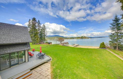 Beachfront Sagle Retreat with Boat Dock and Lift - Foto 21