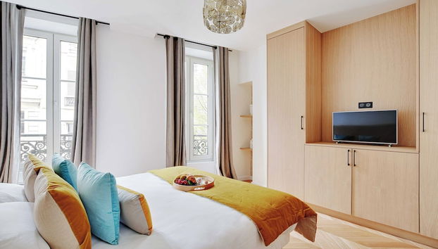 Spacious Apartment - 2br/6p - Le Marais - Foto 4, Habitación