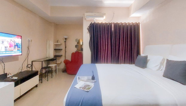 Spacious and Homey Studio Room Paramount Skyline Apartment - Foto 3, Habitación