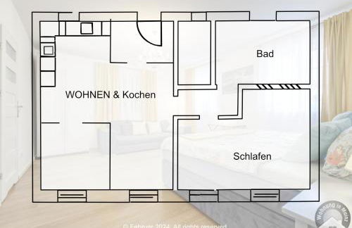 Schöne Wohnung in beliebte Stadtteil von Mainz - Foto 12