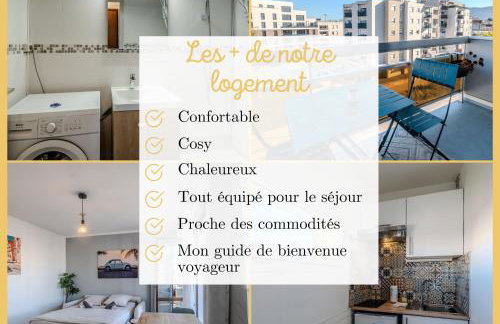 L'Azuré I Studio I Portes de Genève - Foto 4