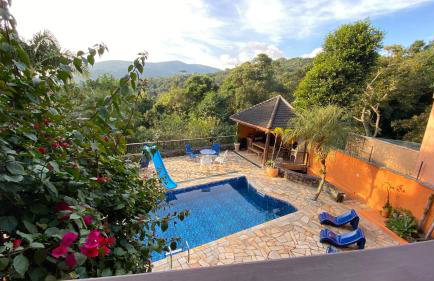 A grande casa da montanha Casa de campo por temporada - Foto 30