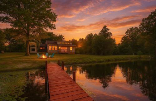 Nature Escape - Pond, Dock, Fire Pit, Trails - Foto 1