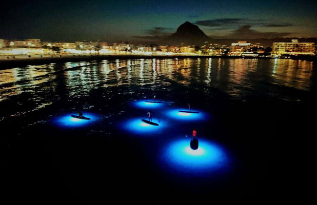 Night Paddle Surf Tour in Jávea - Foto 3