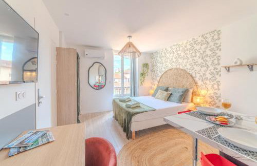 Jasmin Roanne centre-ville - Parking & Clim - Foto 3