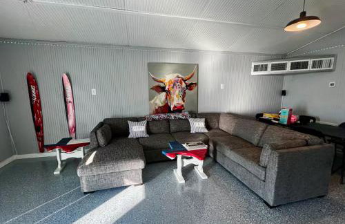 Cedar creek lake front home with Gorgeous Sunset - Foto 27