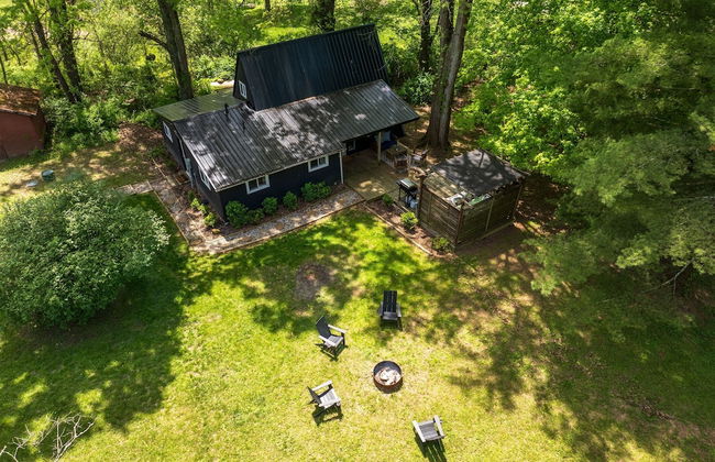 Lake View Hot Tub Modern A-frame - Foto 61