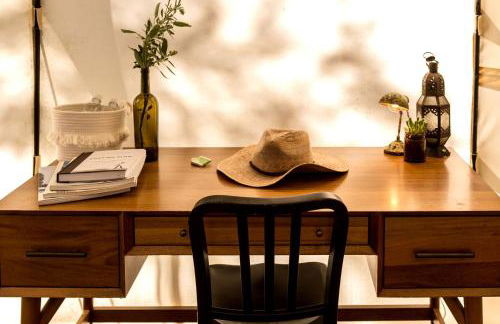 Charming Couples' Bell Tent Rental with Air Conditioning in Texas Hill Country - Foto 16