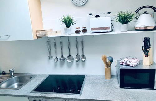 DEUTSCHE VILLA - SUPERIOR APARTMENT- 1 Obergeschoss mit gem Sauna und Garten - Foto 5