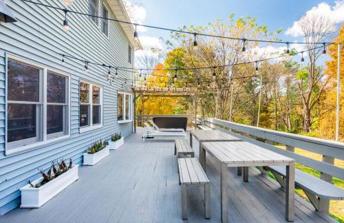 Catskills Delaware River Modern Colonial Getaway - Foto 36