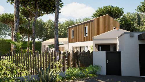 Villa Pinède Privat-Spa Natur & Strand 8 Pers in Brétignolles - Foto 1, Garden, Garden view