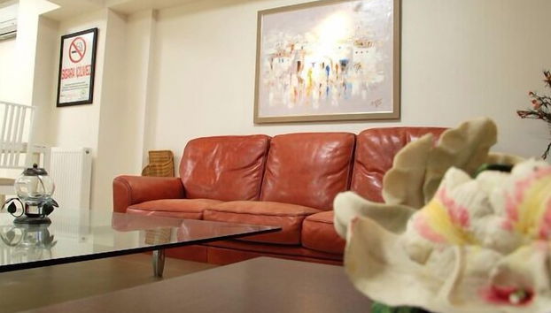 Zona de estar del vestíbulo