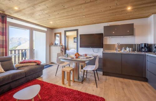 Alpe d'Huez Houses - Chez Val - Magnifique 62m2 pour 6 avec vue montagne splendide - Les Chances - Foto 10