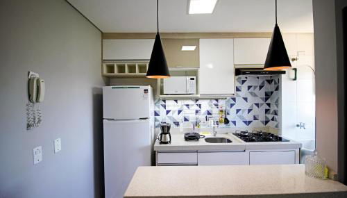 Apartamento Ao lado Animalia Park com piscina e estacionamento - Foto 4, stove