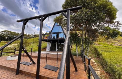 Chalé | Hidro | Churrasqueira | Vista maravilhosa - Foto 14