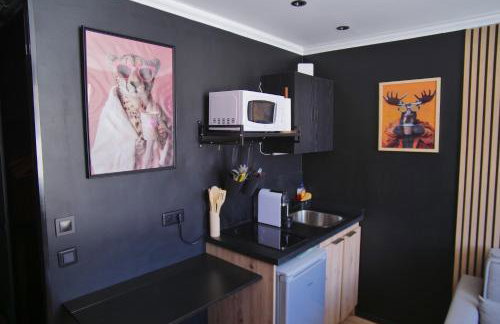 Le Cube Alpin - Cosy Studio - Vue Montagne - Gréolières les Neiges - Foto 7