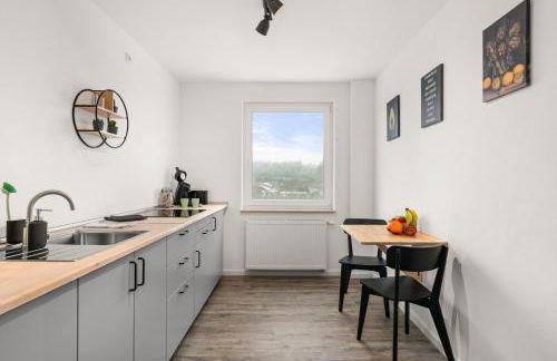 CASSEL LOFTS - Moderne Wohnung für 3 mit Balkon nahe VW-Werk - Foto 8