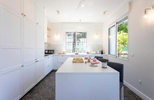 #54 Sea view Villa 4 BDR AC 5mins to Port BBQ - Foto 31