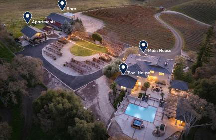 Ten-Acre Wine Country Estate Near Paso Robles w Pool Views El Pomar Estate by AvantStay - Foto 5