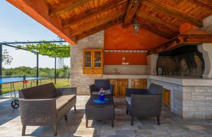 Beautiful villa Dussich with pool near Oprtalj - Foto 74