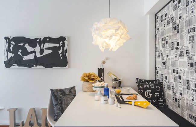 Black & White Apartment - Foto 11