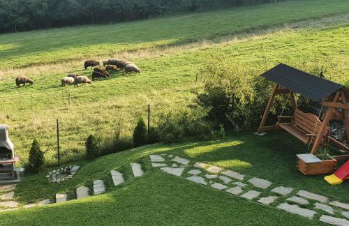 Borowikowe Zacisze drewniane domy z kominkami - Foto 53