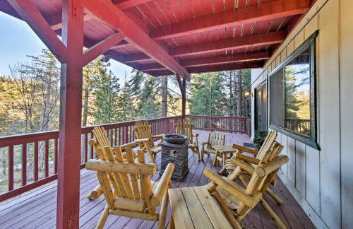 Spacious Lake Arrowhead Home with 2 Decks and Views - Foto 25