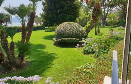 Garden and beach sea view apartment Cannes - Foto 29