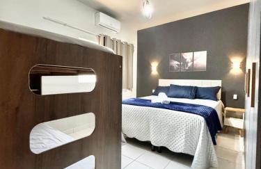 Ape Elegance com ar condicionado cama queen no centro - Foto 2