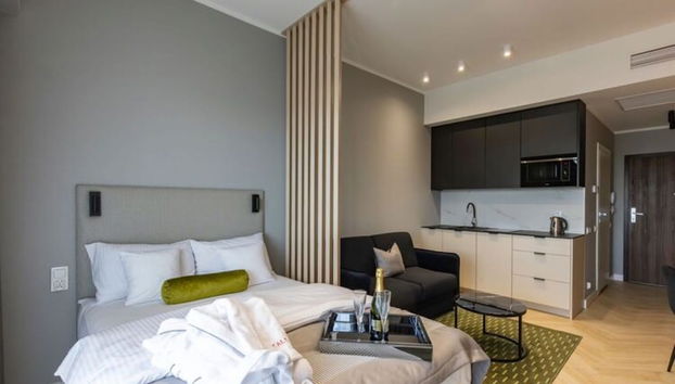 Apartment in Szczecin With Pool and Terrace - Foto 5, Habitación