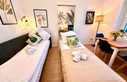 Dschungel Apartment, Netflix, Sonos, nahe Messe Düsseldorf, Helios Klinik, Innenstadt - Foto 7