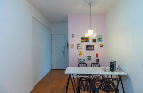 Flat no Humaitá com Piscina e Academia - Foto 3