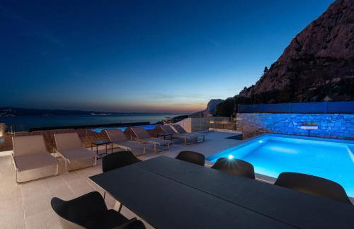 Villa Atopos with heated private pool, 5 bedrooms, Cinema room, panoramic sea views - Foto 41