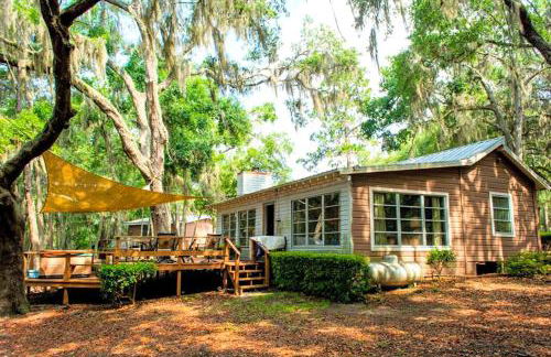 Spacious Cabin for a Group Getaway Overlooking Junior Lake in Florida - Foto 1