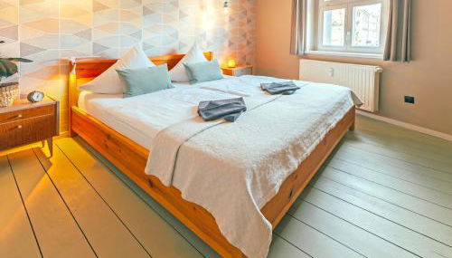 Ferienwohnung Gustav Kaiser Apartment - 60qm Design Fewo Zittauer Gebirge - Unterkunft in historischer Altstadt im Dreiländereck - Foto 3