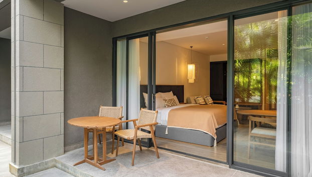 1BR Luxe Pool Apartment in Nusa Dua - Foto 5, Habitación