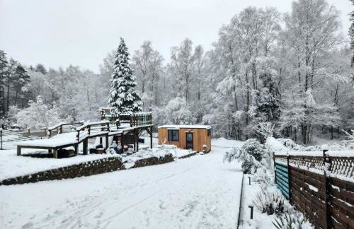 Architektenhaus mit Spielplatz, Sauna & Pool am Wald nahe Hamburg - Foto 47