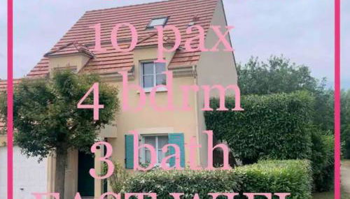 DISNEY & PARIS Happy Villa for 10 persons with Private Garden & Terrace 4 bedrooms, 3 bathrooms FIBER Wifi Netflix & free Parking - Foto 3