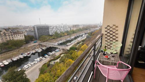 Top floor with Eiffel Tower view and roof top - Foto 5