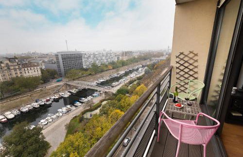 Top floor with Eiffel Tower view and roof top - Foto 5