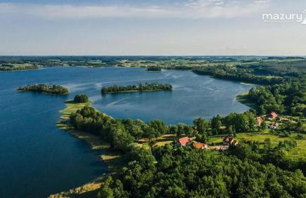 Mazurski Domek Papy Smerfa plaża pomost jezioro prywatny staw gospodarstwo pasieka - Foto 23
