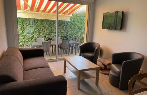 BAIE MT ST MICHEL , JULLOUVILLE , VILLA Caprice Rdc , 50 m Mer ,7 pers , Prés Plage DDAY - Foto 6