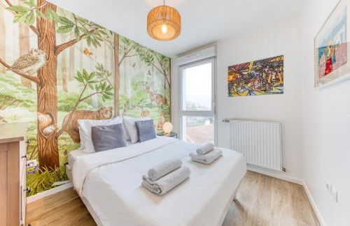 Cinéhouse, Proche Paris 5 min, 2 chambre - Foto 14