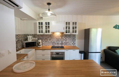 Riboleys - T3 climatisé avec WIFI à 400m de la mer - Foto 6