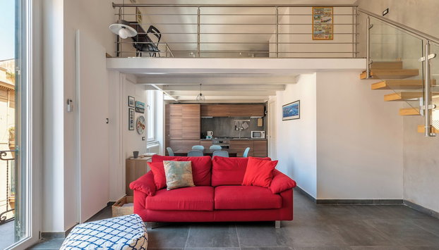 Design Loft al Teatro Massimo - Foto 5, Zona de estar