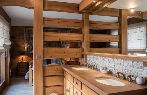 Chalet Grand Standing à Megève - 5 min des Pistes, 5 Chambres, 10 Pers. - FR-1-432-95 - Foto 14