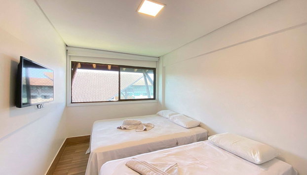 Flats no La Fleur Polinésia Residence - Foto 2, Quarto