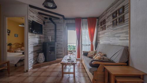 Apt Romántico con chimenea con Fibra óptica y terraza - Foto 1