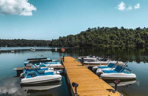 BIESZCZADZKI RAJ z prywatną działką przy linii brzegowej Jeziora Solińskiego Sauna Basen sezonowy - Foto 7