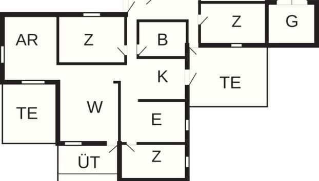 8 Person Holiday Home in Romo - Foto 3